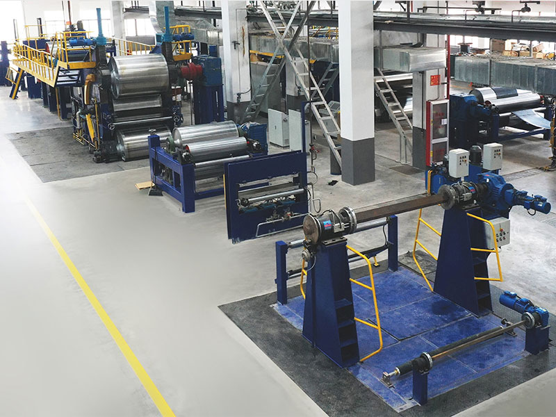 輸送帶五輥鼓式硫化生產(chǎn)線(xiàn)